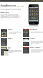 Mobile Screenshot of m.southwestern.edu